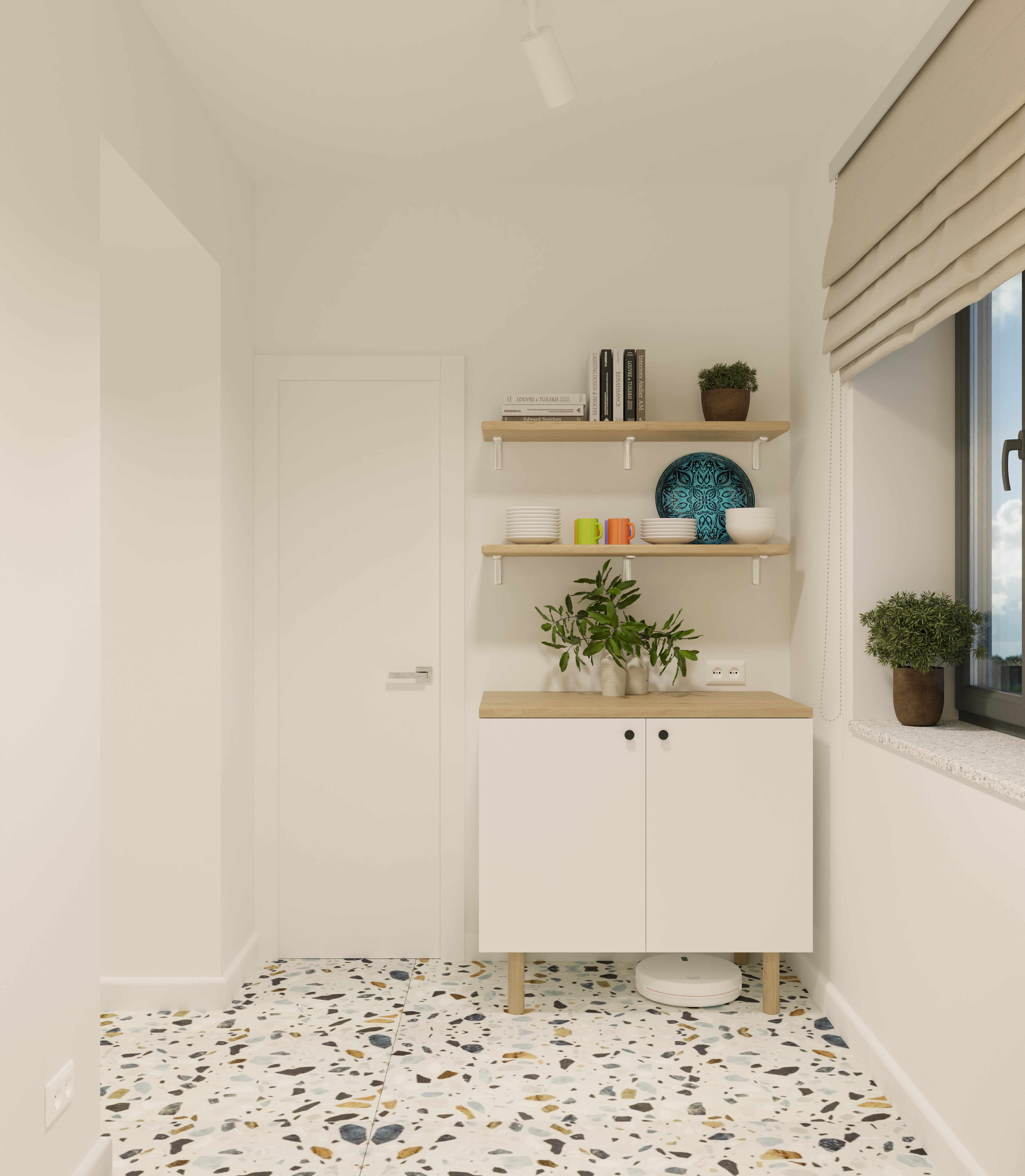 Дверь в постирочную