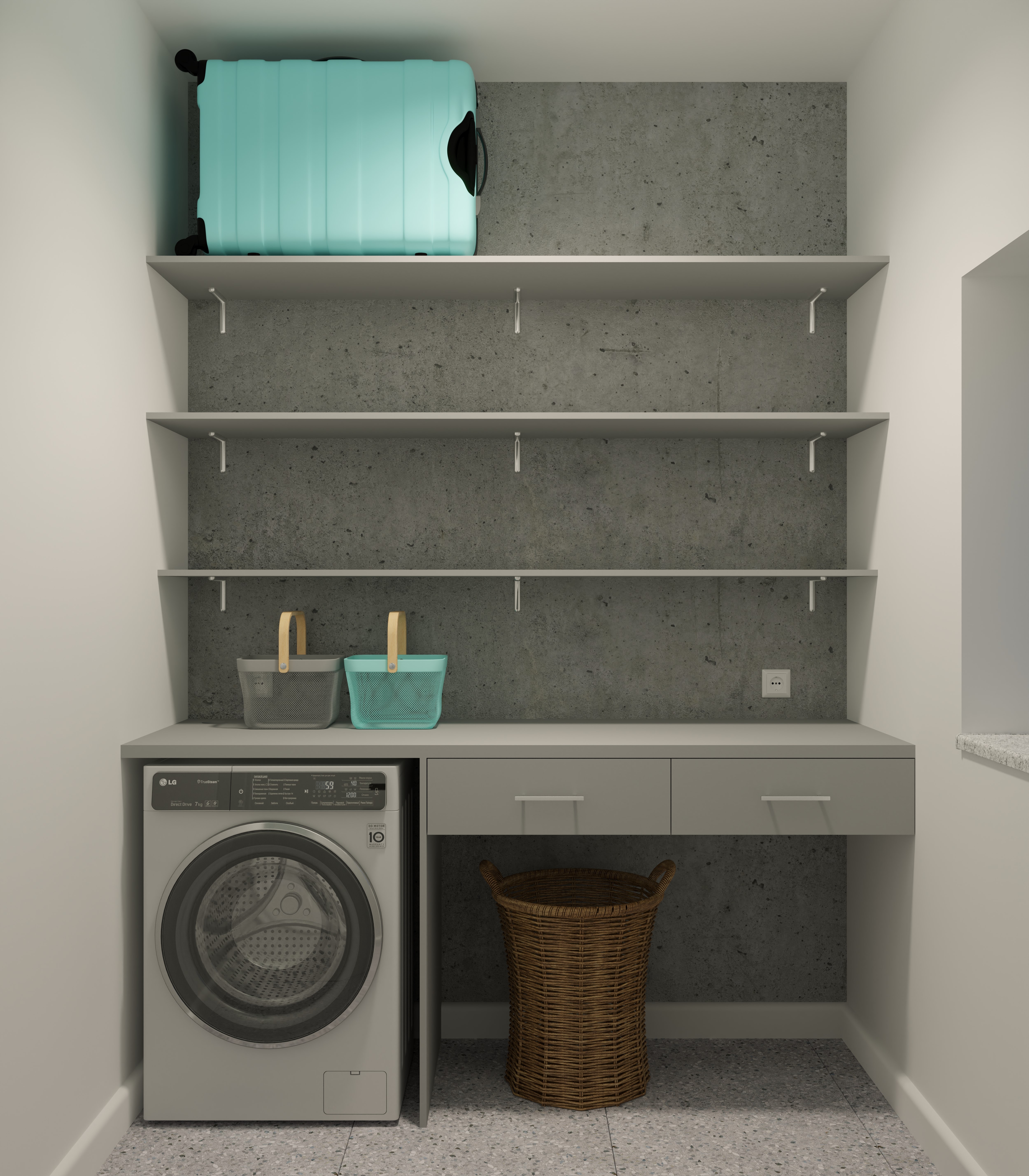 Постирочная / кладовка