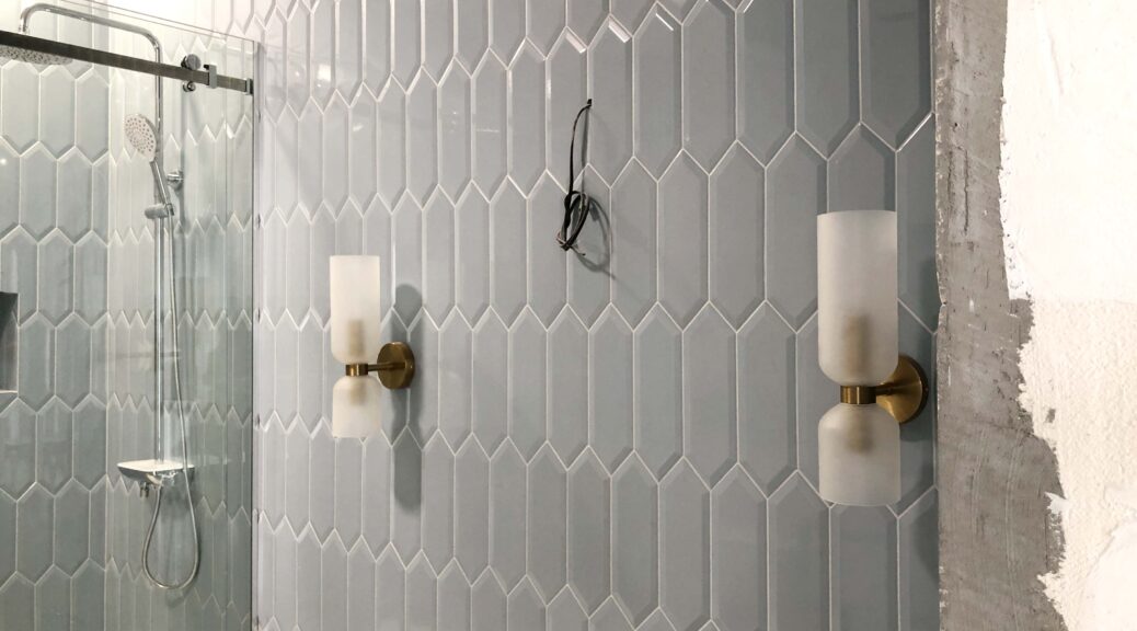 Light blue eclipse brillo tile Monopole Ceramica